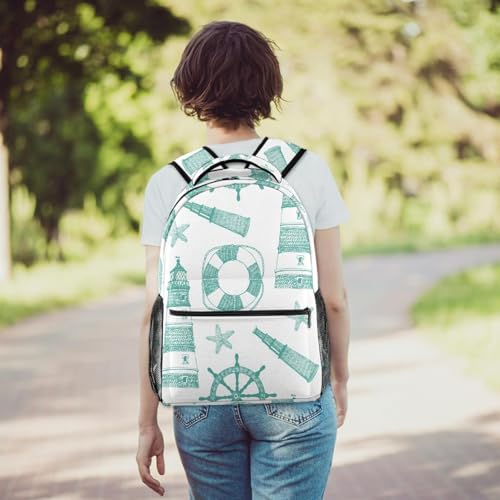 Sac à dos d'école pour adolescentes et garçons multicolore - 6