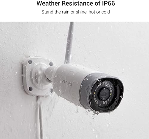 Blurams Outdoor Security Camera, 2K Outdoor Camera W/Smart Human Detection, Color Night Vision, Ip66 Weatherproof, Metal Shell, 2-Way Audio, Cloud/Local Storage, Compatible With Alexa #TOP3