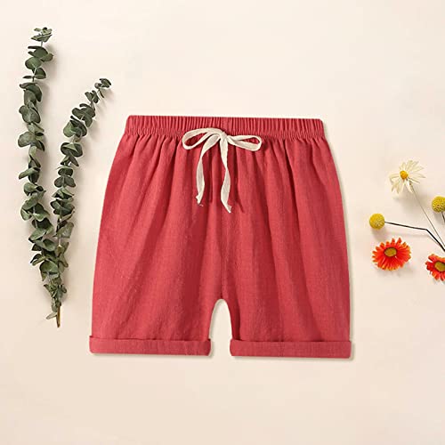 Toddler Jogger Shorts Elastic Waist Casual Pull on Shorts for Boy Summer Athletic Active Sport Shorts Pants3