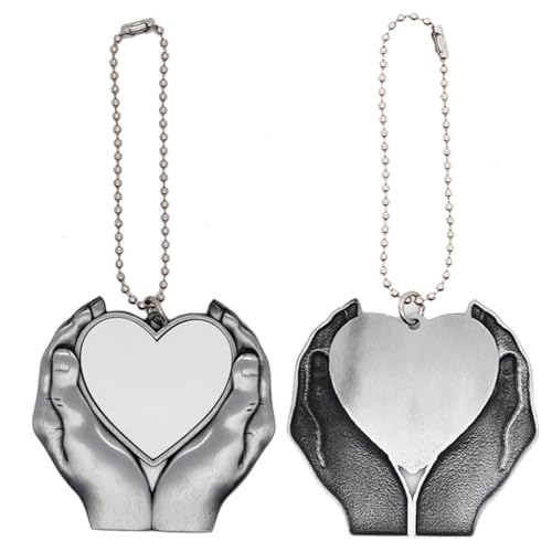 Unique Heart Shaped Car Interior Accessory Customizable Heart Shaped Car Charm Unique Auto Pendant for Car Hangings3