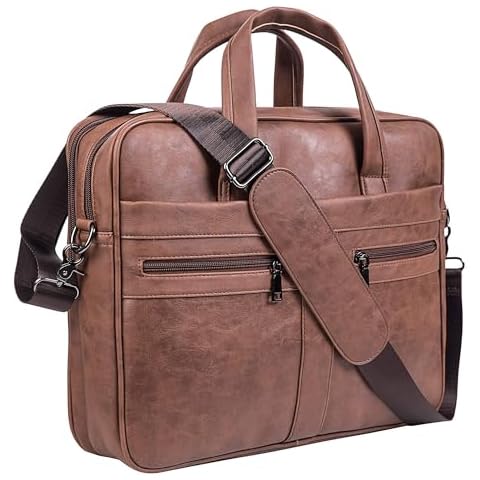 seyfocnia Men's Waterproof Laptop Briefcase Cover