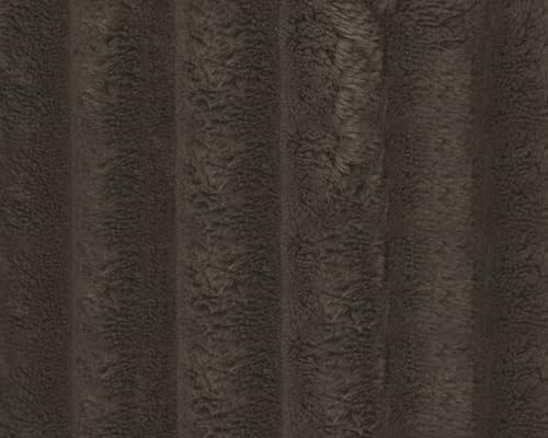 Signature Design by Ashley Top Tier Rocker Recliner Chair, Oversized Wide Seat, Cozy Corduroy Velvet Polyester Upholstery, Manual Pull Tab Lounge Chair for Living Room, No Assembly Required, Chocolate - image 9