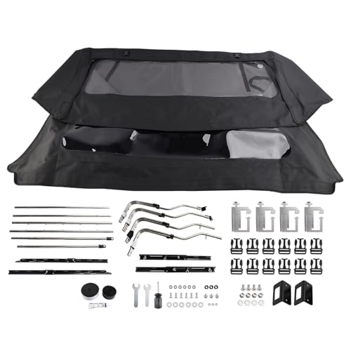 Areyourshop Truck Bed Soft Topper 5" Soft Truck Topper for Toyota Tacoma 2016-2023 4-Door 5" (Does Not fit 6" Bed) 1850mm×1450mm