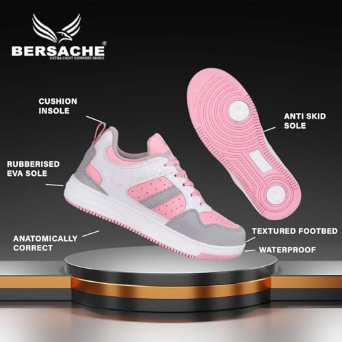 Image of BERSACHE Sneaker, Loafers,Casual With Extra Comfort Sneakers For Women