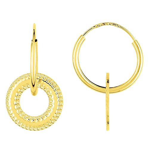 Créoles or 18 carats 10 mm offrez un bijou femme or 750 pour un moment inoubliable