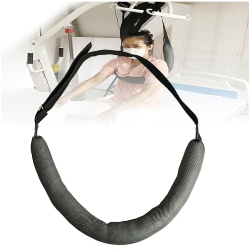 HUTRADE Arnés De Transferencia para Pacientes - Cinturón De Soporte para Levantar Y Mover Personas Mayores - Diseño Ergonómico Y Seguro para Cuidados En Casa O Hospital (hasta 100 Kg)