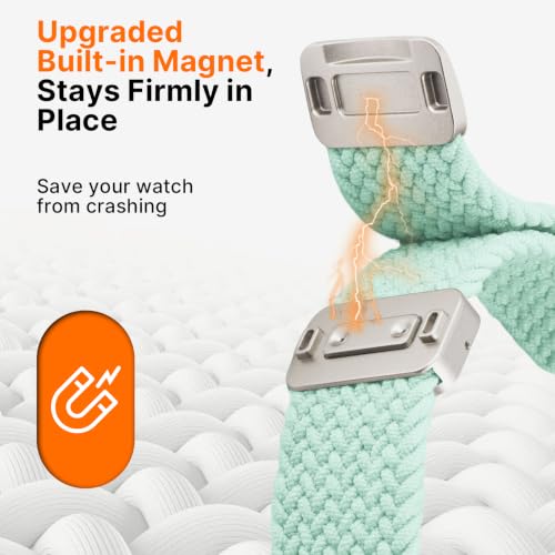 Image of Fullmosa 2 Pack Magnetic Nylon Strap for Apple Watch
