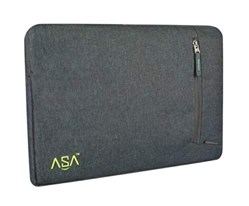 ASA Global Solution Fabric 16 inches for Gaming Laptop Sleeve with Shock and Water Resistance, Design, Main Utility Pocket - Image 4
