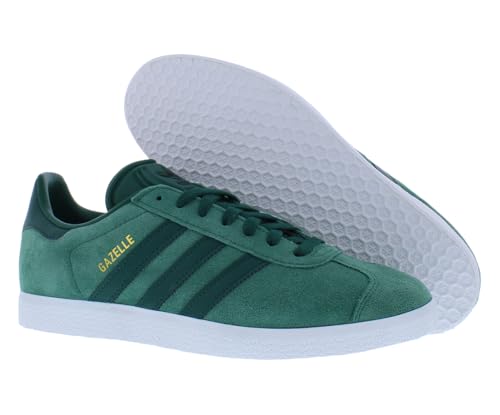 adidas Gazelle Mens Shoes Size 11.5, Color: Tech Forest/Collegiate Green/Foot Wear White2