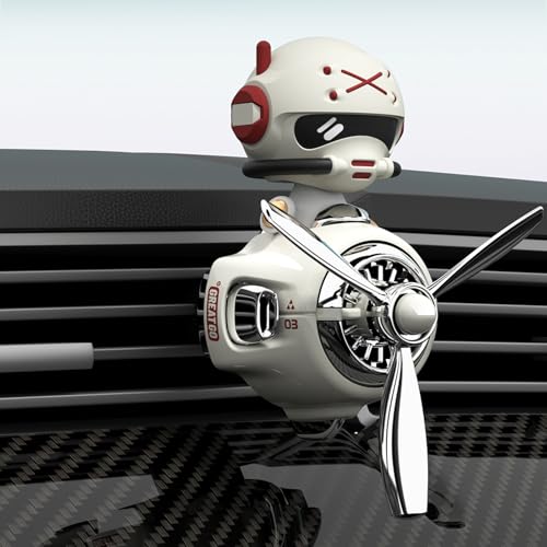 Image of X Men Car Air Fresheners Pilot Car Diffuser | Cute Car Perfume, Funny Car Fragrance, Rotating Propeller Design, Silicone Clip, Easy Installation, Long-Lasting Fragrance