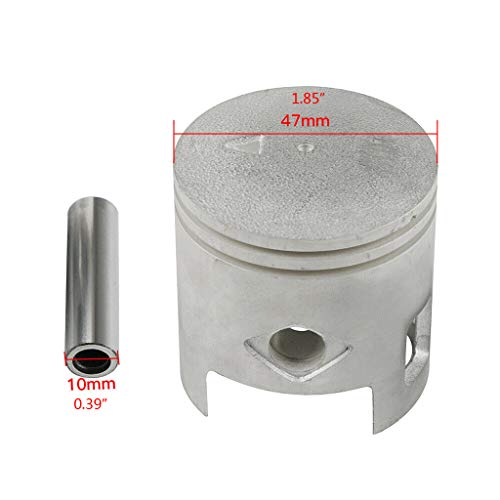 RORORO Kit de cilindro de furo grande de 2 tempos 70cc para scooters ForJOG para minarelli Clone uti