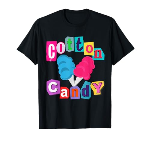 Cotton Candy National Cotton Candy Day Costume Theme Party T-Shirt