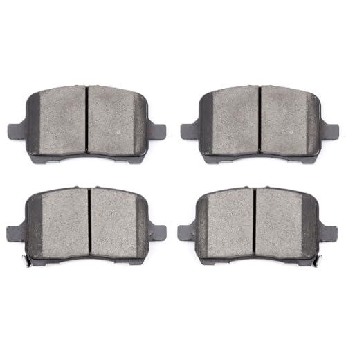 Front Ceramic Brake Pad Set ACZCR Pads w/Hardware:D1028-7932