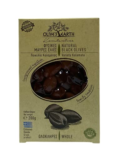 Miniatura 2 de Olive S Earth Aceitunas Negras De Kalamata Al Natural ,4x200g