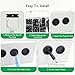 EASYEAH 200PCS Rubber Grommet Kit - M7.14 to M25.4 Rubber Plugs for Round Holes, Waterproof Firewall Wire Grommet for Automotive, Industrial & Home-1/4, 1/2, 3/8, 5/8, 3/4, 7/8, 1 Inch Hole Covers