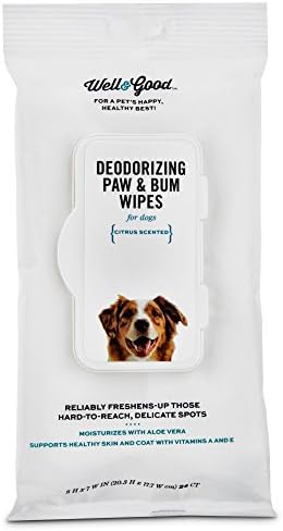 dog deodorizing wipes