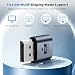Truhuova DP Dummy Plug 4K DisplayPort Virtueller Display Adapter mit Schlüsselanhänger, EDID Emulator Headless Ghost für Remote Desktop & Server, Grafikkarte Emulator für PC Mac Linux (1 Stück)