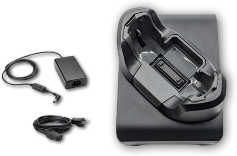 Single Slot Charger Cradle Kit for Zebra TC53, TC58 Android Barcode Scanners, Includes Power Supply | Alternate to CRD-NGTC5B-2SC1B (Renewed) - Image 4