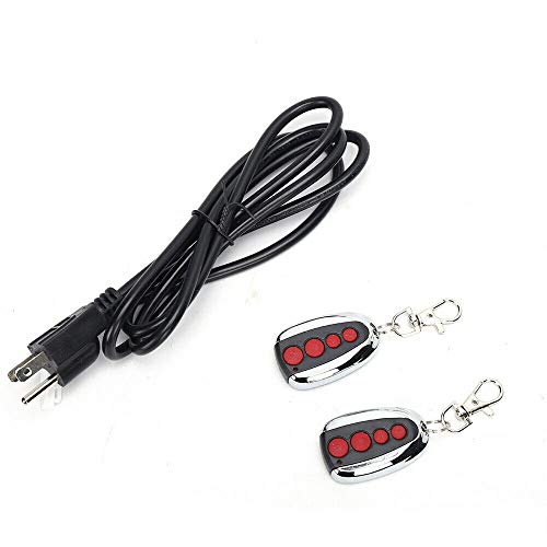 Auto Garage Roller Door Opener,Power Electric Shutter Roller Remote Door Opener Motor Garage Roller Pulling Force Electric Shutter Door Remote 110V 16.4ft 250N