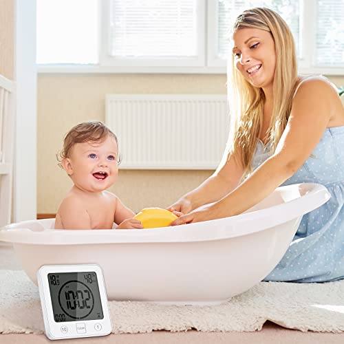 FORNORM Orologio da Bagno, Doccia Orologio Allarme...