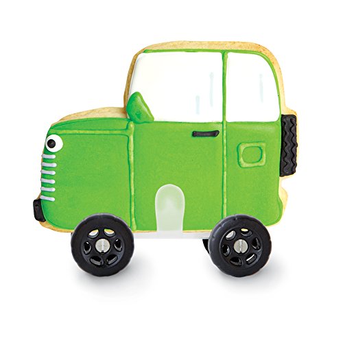 Bakelicious Car Cookie Cutters And Feet, 17-Piece Set #TOP7