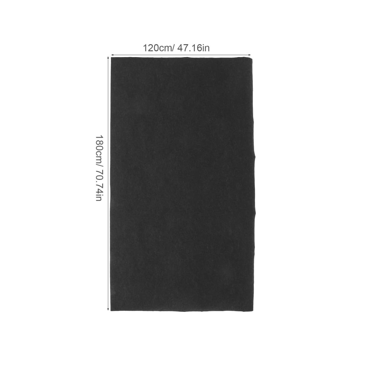 SHINEOFI Tapis de Garage Absorbant L’Huile, Protection du Sol en Feutre Chimique Noir, Anti-Fuite D’Eau ’Huile, pour Garages et Remises