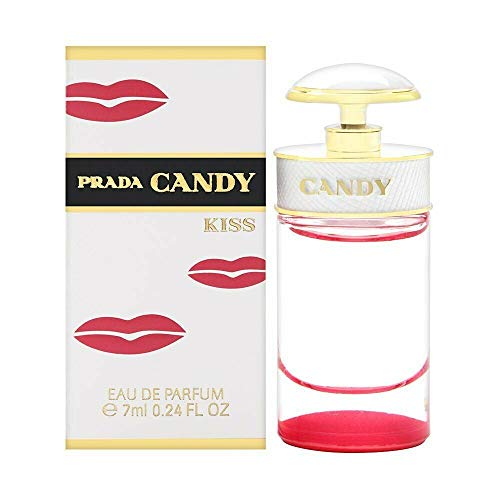 Prada Candy Kiss Eau de Parfum Mini Splash for Women, .24 Ounce