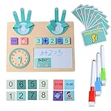 Design portable pour apprendre partout - La possibilité d’apprendre où que vous soyez est essentielle. Nos blocs de chiffres et accessoires peuvent être rangés soigneusement dans une boîte de rangement, rendant ce jouet éducatif compact et facile à transporter. Que ce soit à la maison, en voyage ou lors d'une sortie, cette planche éducative est facile à emporter et parfaite pour les enfants de 3 à 6 ans, assurant un apprentissage et un plaisir sans interruption.