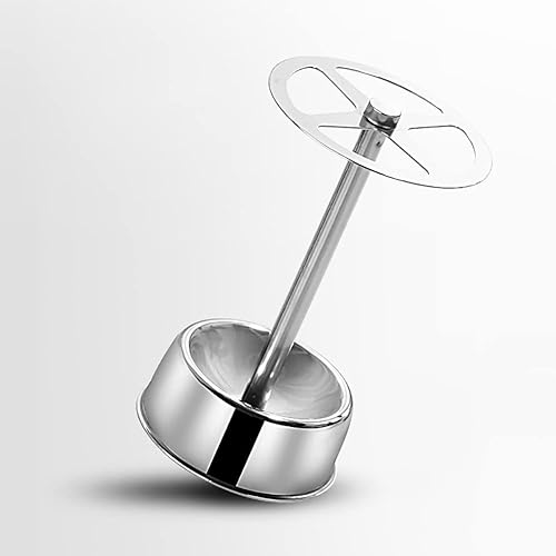 Miniatura 3 de ccHuDE Soporte de acero inoxidable para cepillos de dientes, soporte dividido para pasta de dientes, soporte para brochas de maquillaje, soporte de