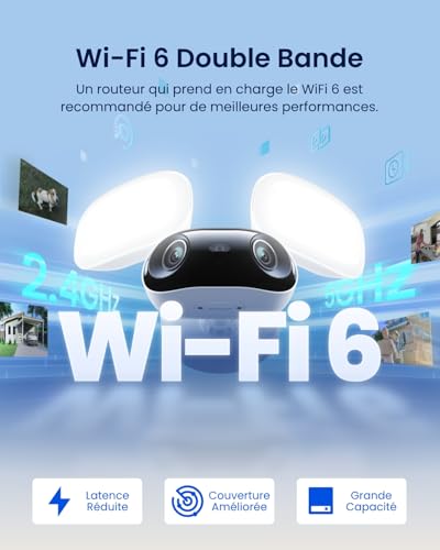Reolink Elite Floodlight WiFi, Panorama à 180°, Recherche Vidéo IA Locale - 7