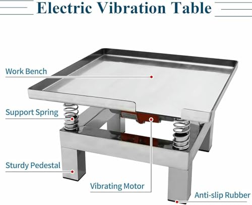 Table vibrante électrique béton et plate-forme de compactage atelier