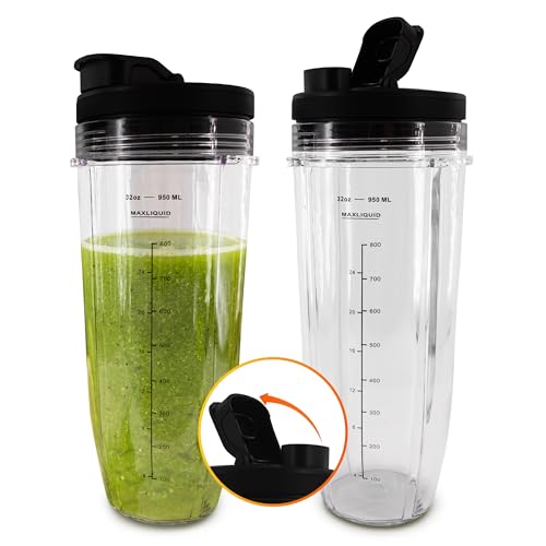 Ninja 32oz Cups with Sip & Seal Lids