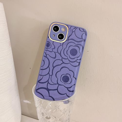Coque de protection d'objectif fleur pour iPhone XS et série 11 12 13 Pro Max