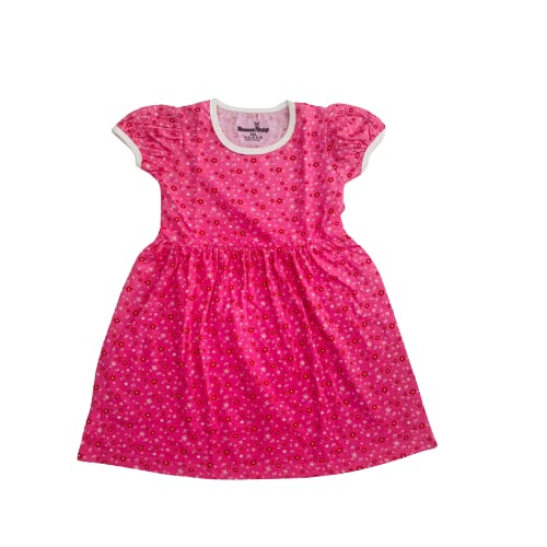 Image of NammaBaby Baby Girl's A-Line Mini Frock Dress (Pack of 1)