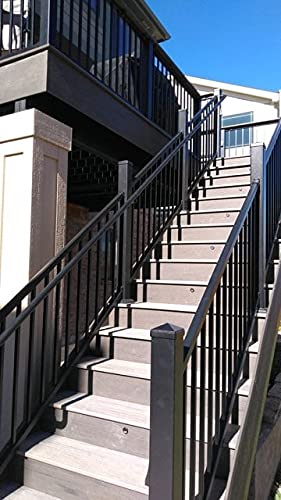 36" x 3/4" Round Baluster, 100 Pack (Black Smooth)