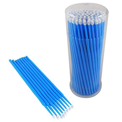 Atlin Touch Up Paint Brushes, 100 Pack Of 2.5Mm Disposable Micro Applicators For Automotive Paint Chip Repair #TOP2