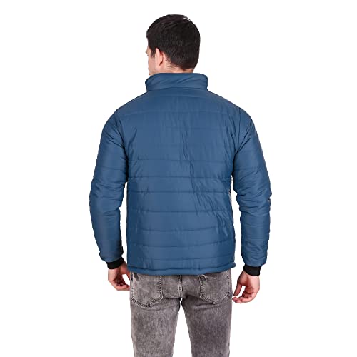 Image of Christy World Men's Regular fit Jacket (FULJJACT 08 BGRN L Green Large)