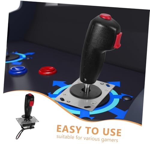 Toyvian Flight Stick Compatible Game Joystick Analog Joystick Head and Mobile Game Controller Accessory - Image 7
