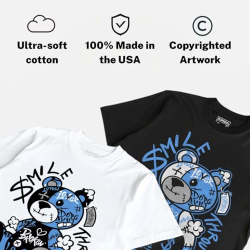 Image of DopeSkill Graphic Tee Streetwear Hip Hop Hypebeast Street Style Unisex T-Shirt Sneaker Colour Matching Shirts Cute Graphic
