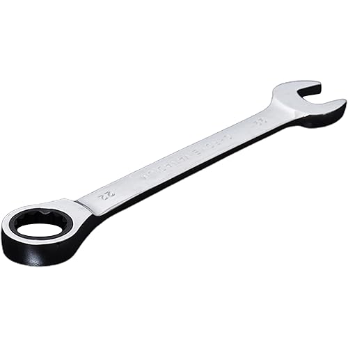 6MM Ratchet Wrench Flat Opening Wear-Resistant Hand Tools 72-Tooth Car Repair Ratchet Spanner for for Bike Car Repairs 6mm