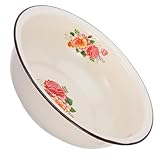 Pot en émail : conçu pour durer, ce bol en émail résiste aux taches et aux rayures, ce qui en fait un allié fiable en cuisine pour de nombreuses années