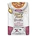 Purina Fancy Feast Lickable Wet Cat Food Broth Topper Seafood Bisque and Accents of Real Crab - 1.4 oz. Pouch