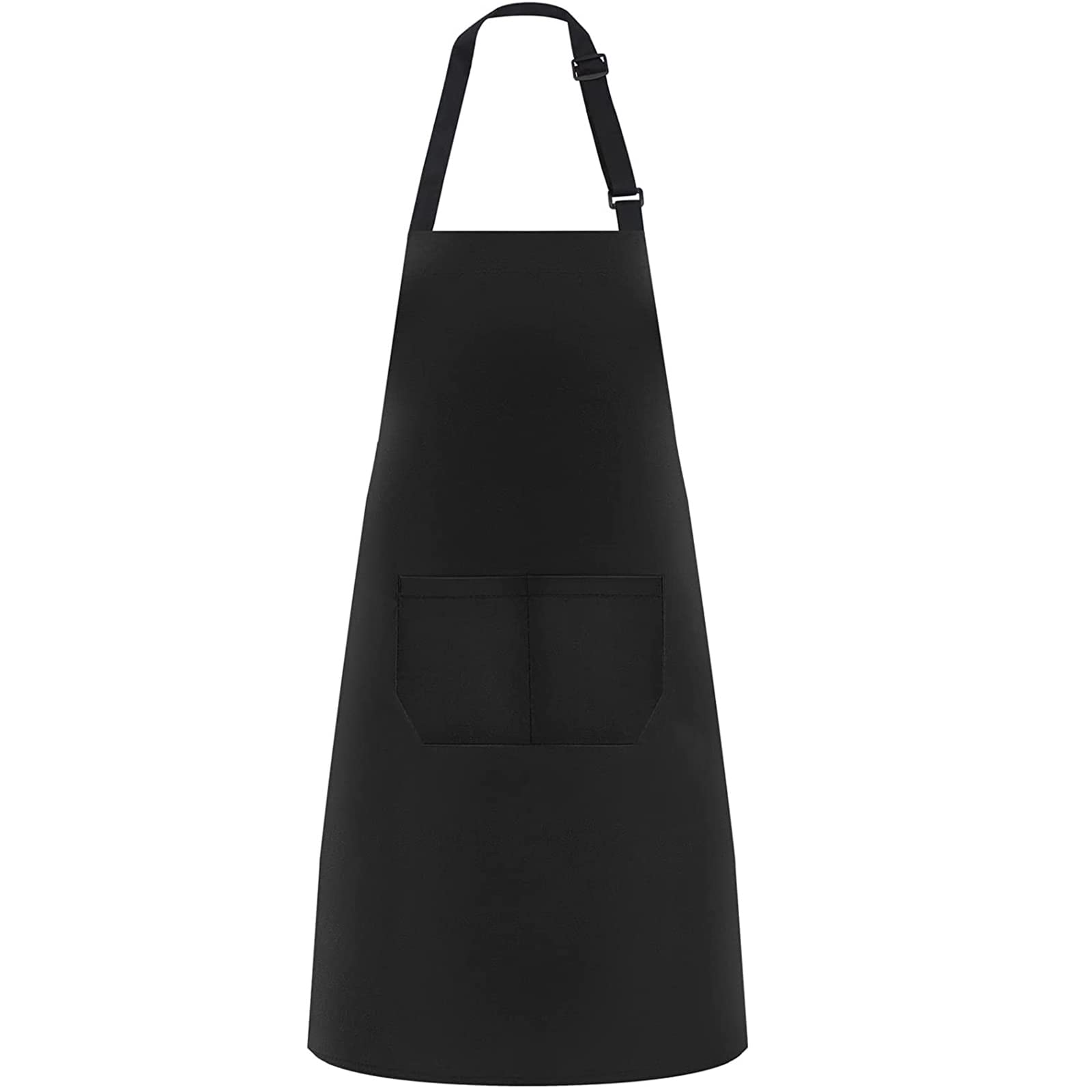 Delantal de Cocina, Delantales Impermeables del Cocinero, con un Gran Bolsillo y una Correa Regulable