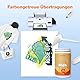 TRILINK DTF Pulver für Sublimation 550g – DTF Transfer Pulver Hot Melt Kleber für Alle DTF Transfer Drucker für Digitale Drucke auf T-Shirts Textilien – DTF Zubehör mit DTF PET Film und Tinte