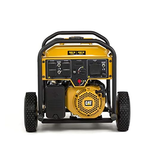 Cat RP5500 5500 Running Watts and 6875 Starting Watts Gas powered Portable Generator 490-6489