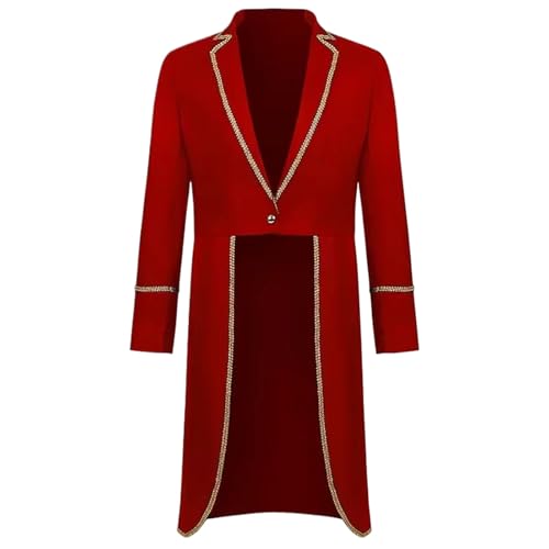 Veste gothique homme victorienne noire et dorée vêtement médiéval