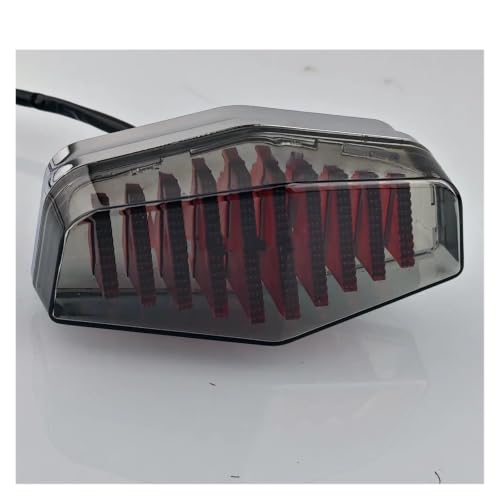 Luz trasera cromada estilo Lucas con acabado superior para preparaciones custom 3