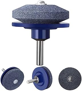 GREEN HAVEN Professional Blade Sharpener  Heavy Duty Garden Tool Sharpener | Precise Multipurpose Sharpener | Perfect for Rotary Lawn Mower, Spades, Hoes, Lawn Edgers Tool, Shears, Axe Sharpener