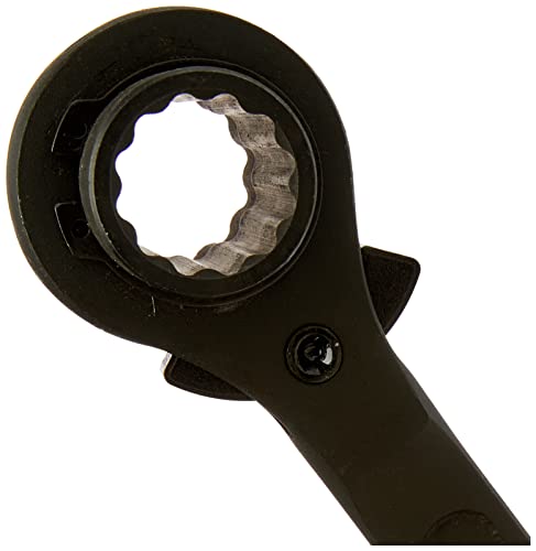 Chave Com Catraca Estrutura Metálica E Tubo Sata Preta 22x24mm