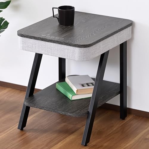 RP(YAMAZEN) TChe[u Xs[J[t Bluetoothڑ [Cg \t@ xbhTCh 40×s48×50cm gi O[/ubN AST-4850(GY/BK)